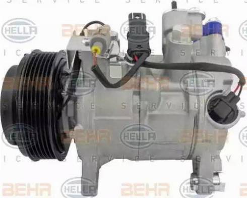 HELLA 8FK 351 100-601 - Compressore, Climatizzatore www.autoricambi360.it