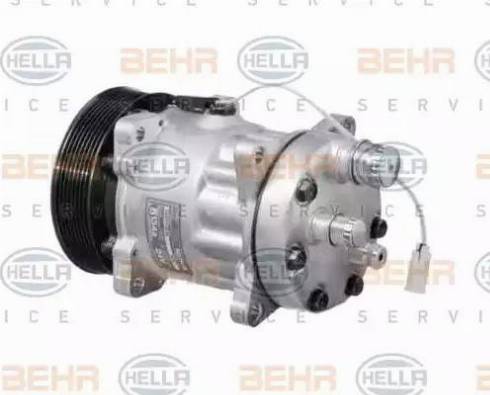 HELLA 8FK 351 119-271 - Compressore, Climatizzatore www.autoricambi360.it