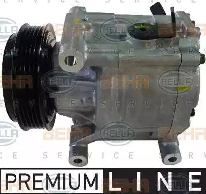 HELLA 8FK 351 114-041 - Compressore, Climatizzatore www.autoricambi360.it