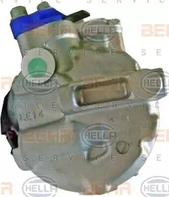 HELLA 8FK 351 114-381 - Compressore, Climatizzatore www.autoricambi360.it
