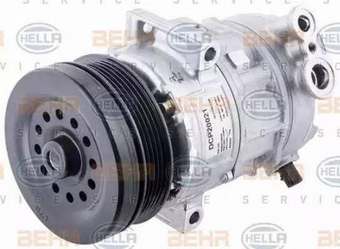 HELLA 8FK 351 114-281 - Compressore, Climatizzatore www.autoricambi360.it