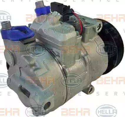HELLA 8FK 351 114-221 - Compressore, Climatizzatore www.autoricambi360.it