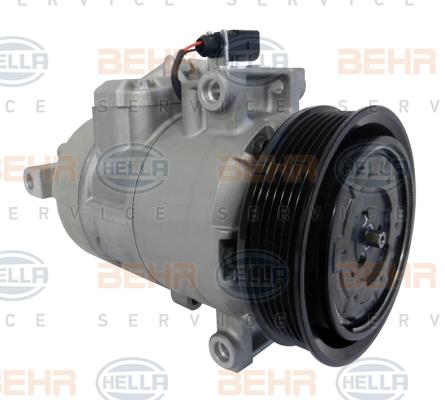 HELLA 8FK 351 114-721 - Compressore, Climatizzatore www.autoricambi360.it