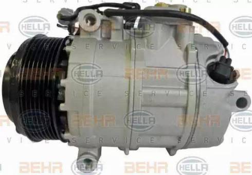 HELLA 8FK 351 111-591 - Compressore, Climatizzatore www.autoricambi360.it