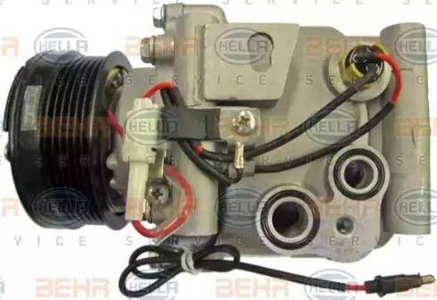 HELLA 8FK 351 134-671 - Compressore, Climatizzatore www.autoricambi360.it