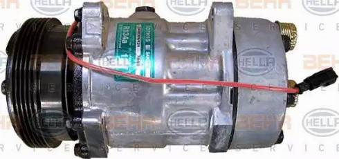 HELLA 8FK 351 134-871 - Compressore, Climatizzatore www.autoricambi360.it