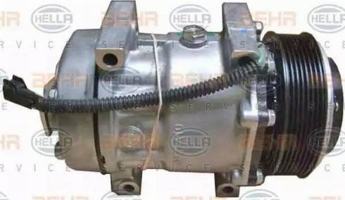 HELLA 8FK 351 135-451 - Compressore, Climatizzatore www.autoricambi360.it