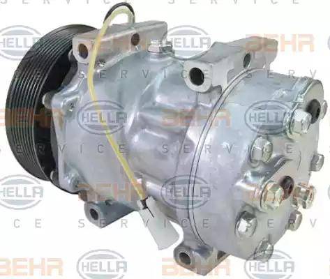 HELLA 8FK 351 132-671 - Compressore, Climatizzatore www.autoricambi360.it