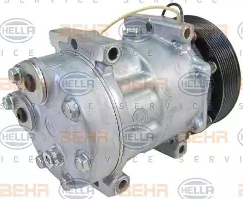 HELLA 8FK 351 132-171 - Compressore, Climatizzatore www.autoricambi360.it