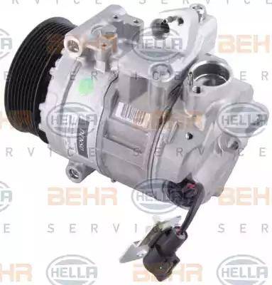 HELLA 8FK 351 125-261 - Compressore, Climatizzatore www.autoricambi360.it