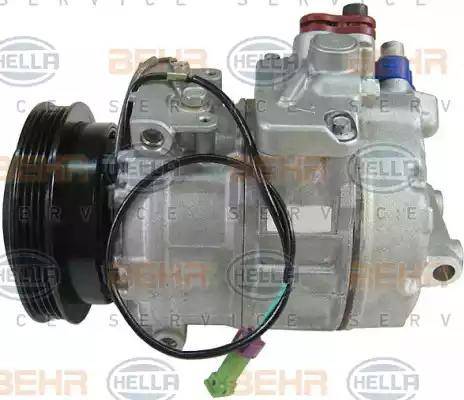 HELLA 8FK 351 126-981 - Compressore, Climatizzatore www.autoricambi360.it