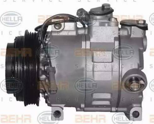 HELLA 8FK 351 126-491 - Compressore, Climatizzatore www.autoricambi360.it