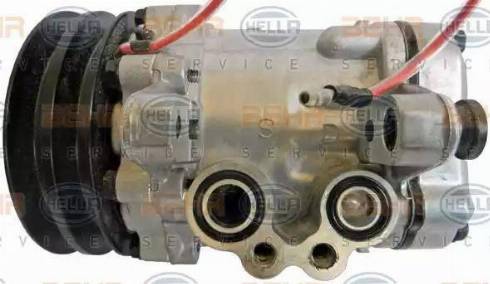 HELLA 8FK 351 128-501 - Compressore, Climatizzatore www.autoricambi360.it