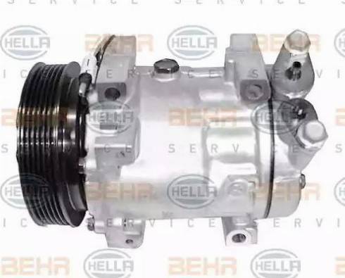 HELLA 8FK 351 127-111 - Compressore, Climatizzatore www.autoricambi360.it