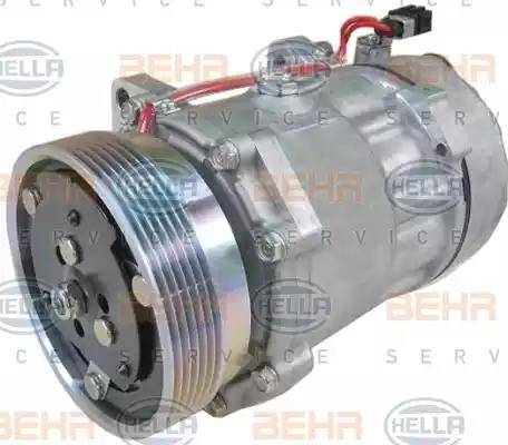 HELLA 8FK 351 127-331 - Compressore, Climatizzatore www.autoricambi360.it