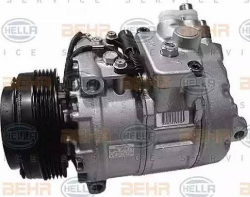 HELLA 8FK 351 176-501 - Compressore, Climatizzatore www.autoricambi360.it
