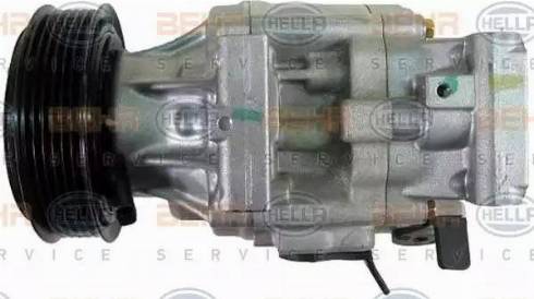 HELLA 8FK 351 340-511 - Compressore, Climatizzatore www.autoricambi360.it