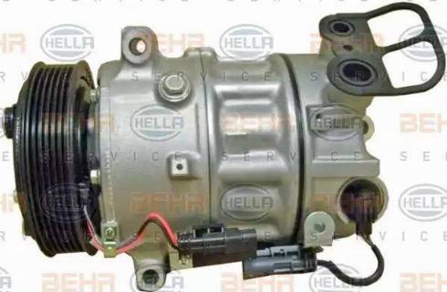 HELLA 8FK 351 340-321 - Compressore, Climatizzatore www.autoricambi360.it