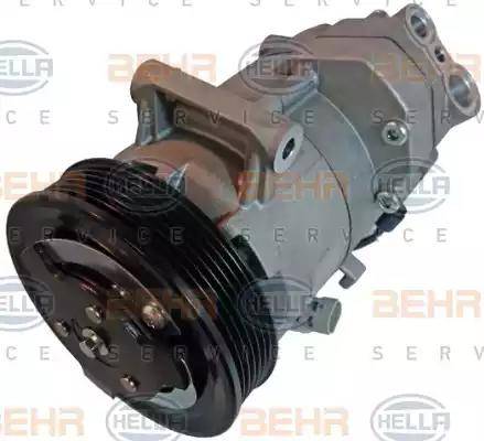 HELLA 8FK 351 340-741 - Compressore, Climatizzatore www.autoricambi360.it