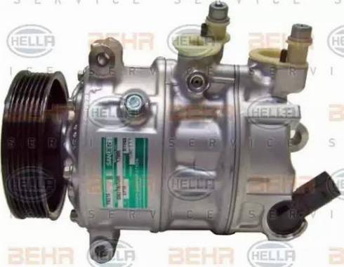HELLA 8FK 351 341-091 - Compressore, Climatizzatore www.autoricambi360.it