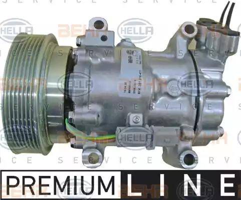 HELLA 8FK 351 316-411 - Compressore, Climatizzatore www.autoricambi360.it