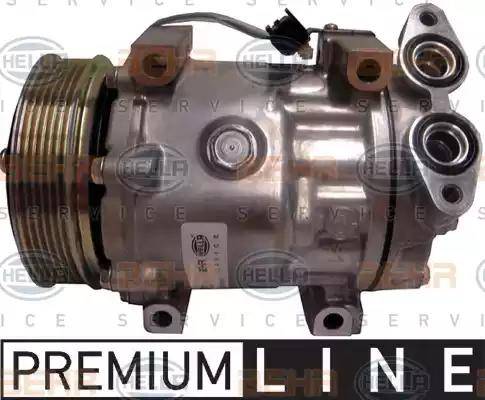 HELLA 8FK 351 316-071 - Compressore, Climatizzatore www.autoricambi360.it