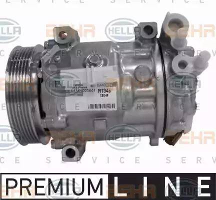 HELLA 8FK 351 316-131 - Compressore, Climatizzatore www.autoricambi360.it