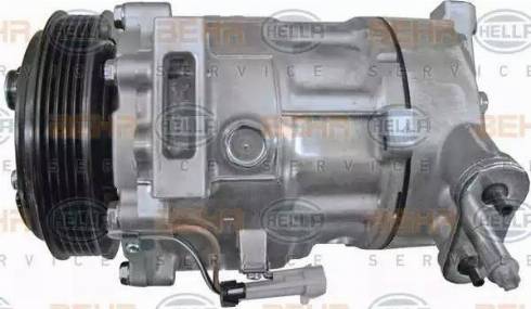 HELLA 8FK 351 316-361 - Compressore, Climatizzatore www.autoricambi360.it