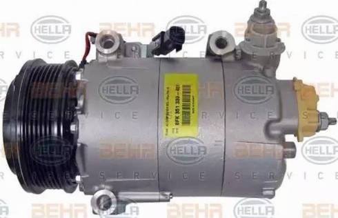 HELLA 8FK 351 339-401 - Compressore, Climatizzatore www.autoricambi360.it