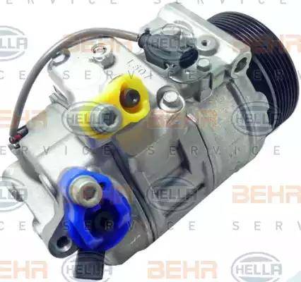 HELLA 8FK 351 334-461 - Compressore, Climatizzatore www.autoricambi360.it