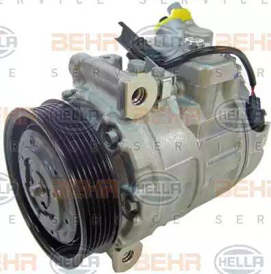 HELLA 8FK 351 334-481 - Compressore, Climatizzatore www.autoricambi360.it