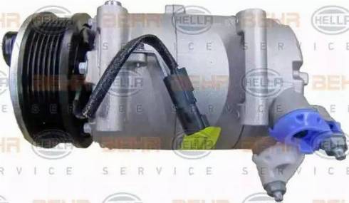 HELLA 8FK 351 334-431 - Compressore, Climatizzatore www.autoricambi360.it