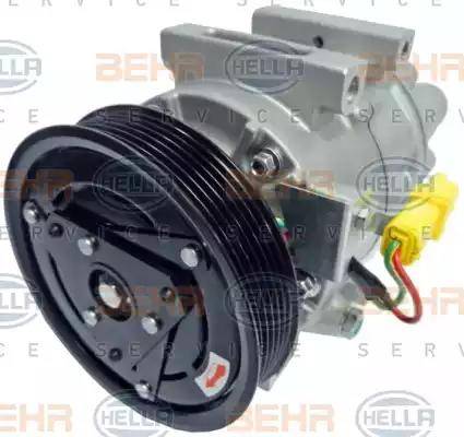 HELLA 8FK 351 334-691 - Compressore, Climatizzatore www.autoricambi360.it