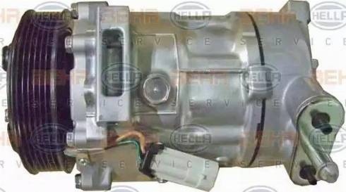 HELLA 8FK 351 334-311 - Compressore, Climatizzatore www.autoricambi360.it