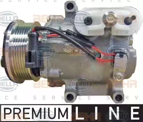 HELLA 8FK 351 334-211 - Compressore, Climatizzatore www.autoricambi360.it