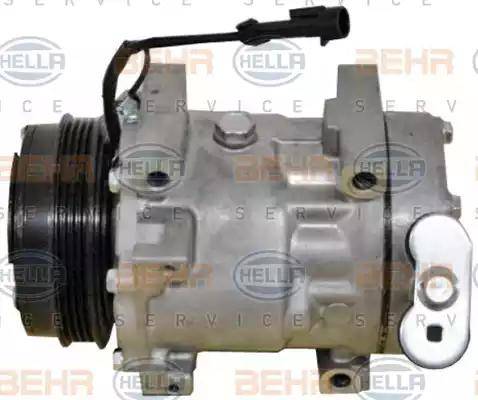 HELLA 8FK 351 334-751 - Compressore, Climatizzatore www.autoricambi360.it