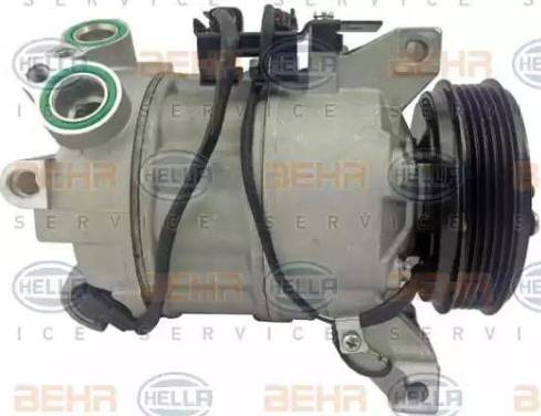 HELLA 8FK 351 322-681 - Compressore, Climatizzatore www.autoricambi360.it