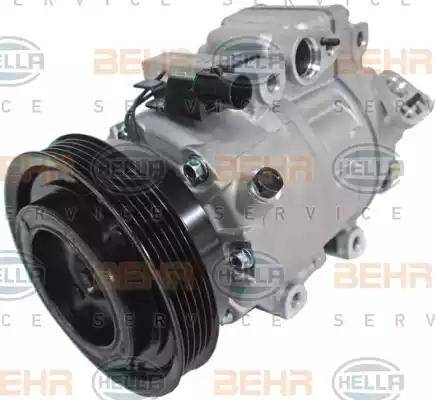 HELLA 8FK 351 273-491 - Compressore, Climatizzatore www.autoricambi360.it