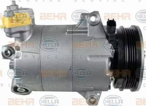 HELLA 8FK 351 272-351 - Compressore, Climatizzatore www.autoricambi360.it