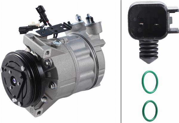 HELLA 8FK 366 200-251 - Compressore, Climatizzatore www.autoricambi360.it