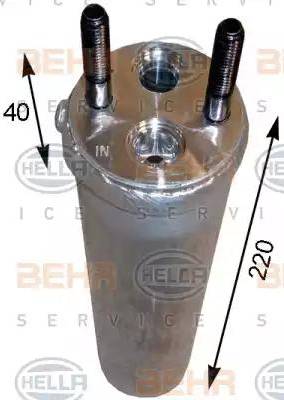 HELLA 8FT 351 193-171 - Essiccatore, Climatizzatore www.autoricambi360.it
