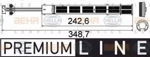 HELLA 8FT 351 192-561 - Essiccatore, Climatizzatore www.autoricambi360.it