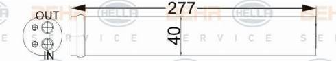 HELLA 8FT 351 192-654 - Essiccatore, Climatizzatore www.autoricambi360.it