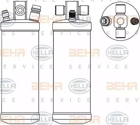 HELLA 8FT 351 192-791 - Essiccatore, Climatizzatore www.autoricambi360.it