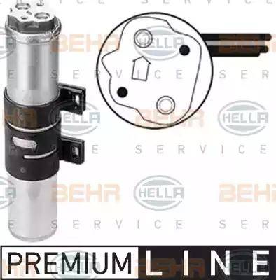 HELLA 8FT 351 197-591 - Essiccatore, Climatizzatore www.autoricambi360.it