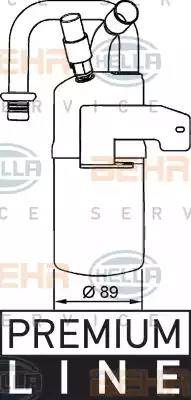 HELLA 8FT 351 335-011 - Essiccatore, Climatizzatore www.autoricambi360.it