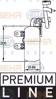 HELLA 8FT 351 335-101 - Essiccatore, Climatizzatore www.autoricambi360.it