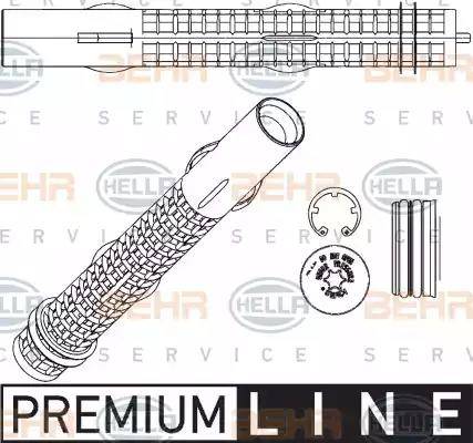 HELLA 8FT 351 335-211 - Essiccatore, Climatizzatore www.autoricambi360.it