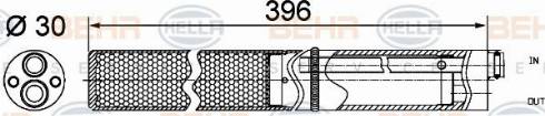 HELLA 8FT 351 200-164 - Essiccatore, Climatizzatore www.autoricambi360.it