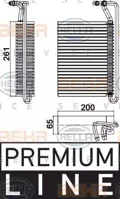 HELLA 8FV 351 330-501 - Evaporatore, Climatizzatore www.autoricambi360.it